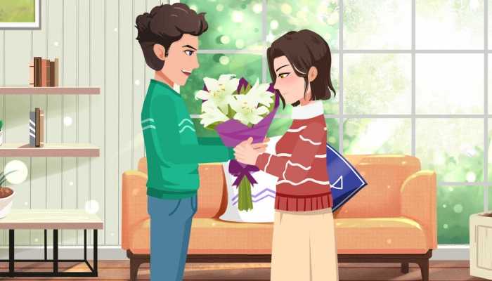 2024情人节送花卡片留言2024情人节送花祝福语大全(图1)