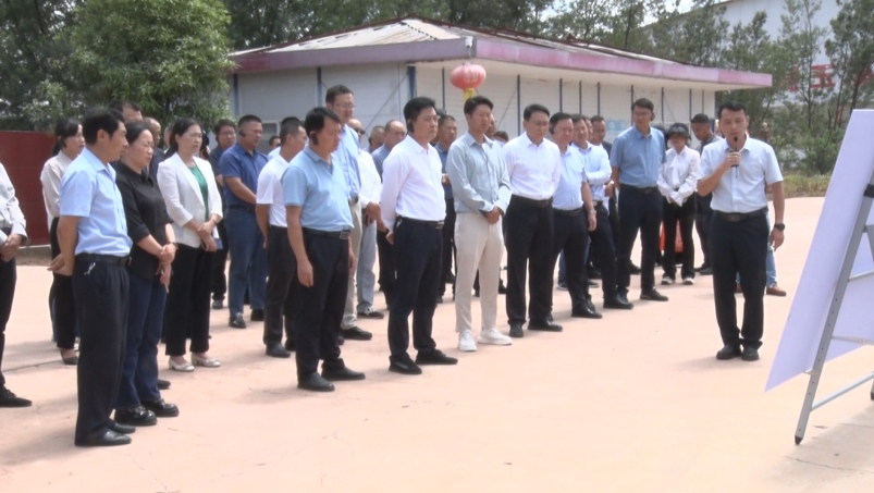 双柏县召开2024年县处级领导践行“两场革命”实施“10+3”行动现场观摩会议(图2)