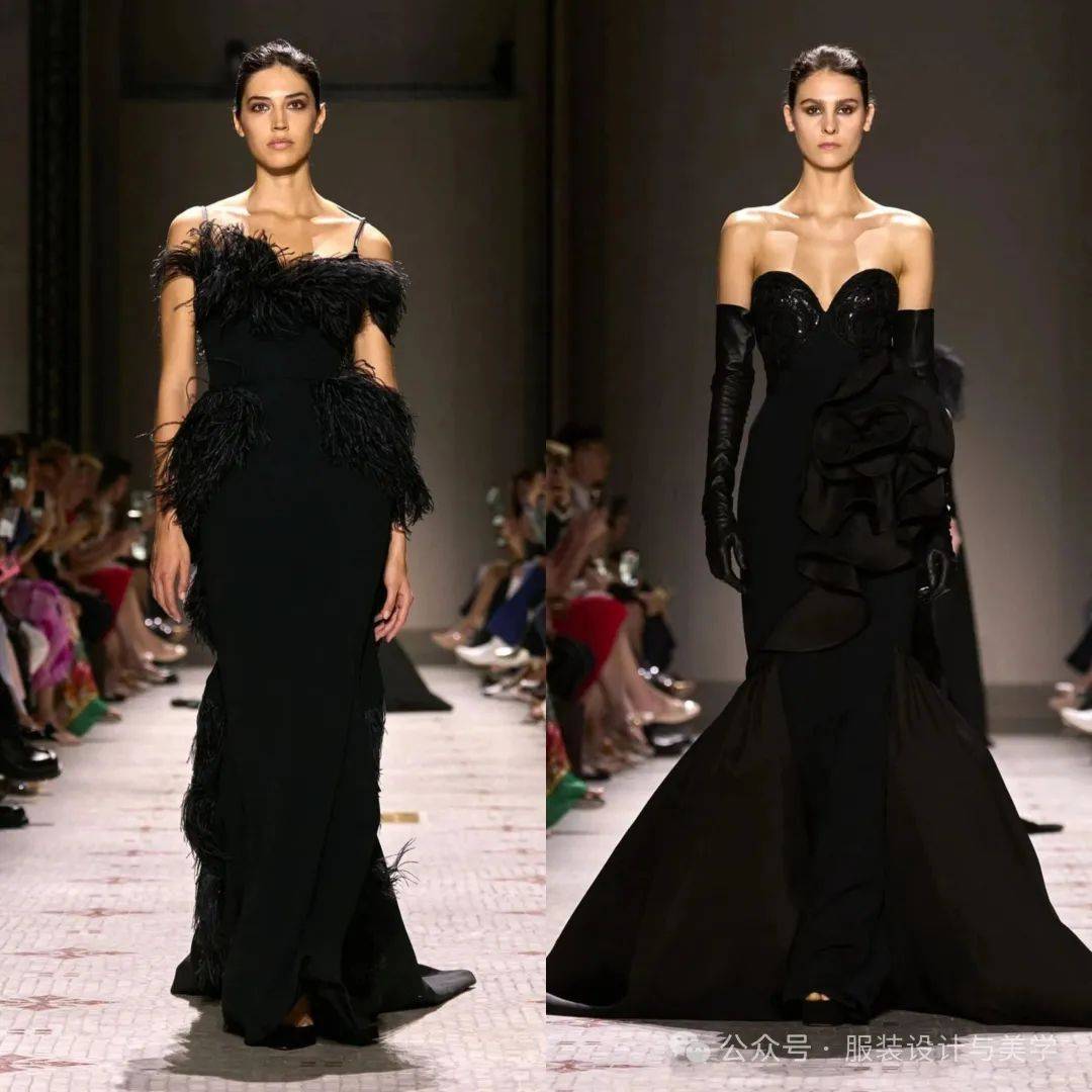 巴黎高定时装周ElieSaab2024秋冬高定系列(图2)