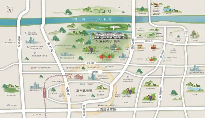嘉定2024五个院子的别墅(网站)楼盘详情户型价格地址(图12)