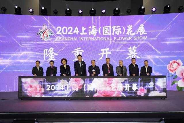 2024上海(国际)花展开幕!(图1)