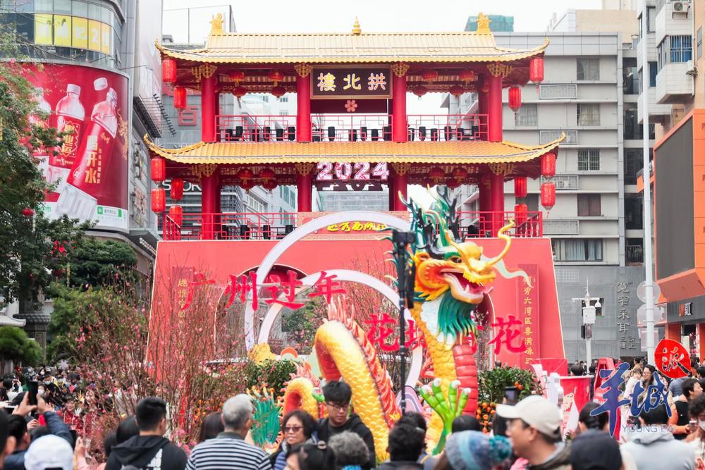 回归传统再创新！2024年越秀西湖花市开市亮点多(图2)