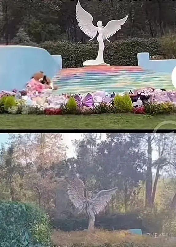 网传李玟墓地杂草丛生、鲜花凌乱不堪？粉丝发声、墓园回应(图1)