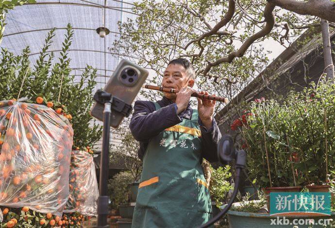 广州花卉市场迎节前高峰一天卖出平时一个月的花商家要“推迟放假”(图2)