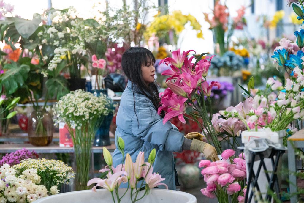 “亚洲花都”年宵花销售火爆(图4)