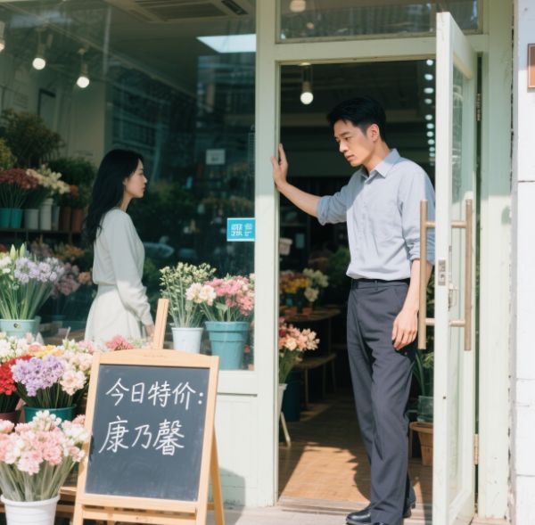 水果摊小贩与花店老板娘眉来眼去三年因催婚相亲见面瞬间愣住(图3)