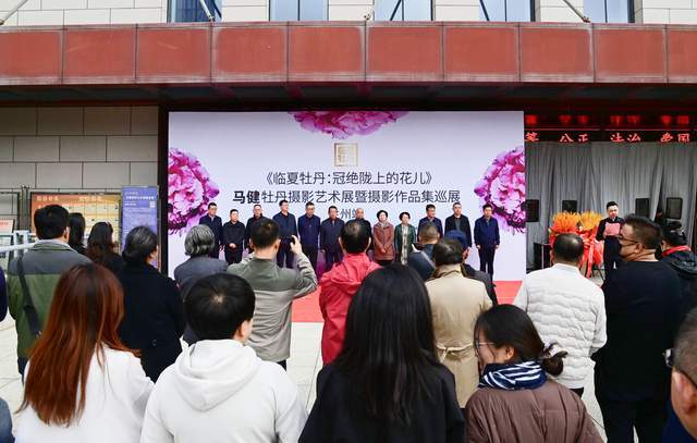 临夏牡丹摄影作品集兰州巡展马健用影像诠释花儿之美(图1)