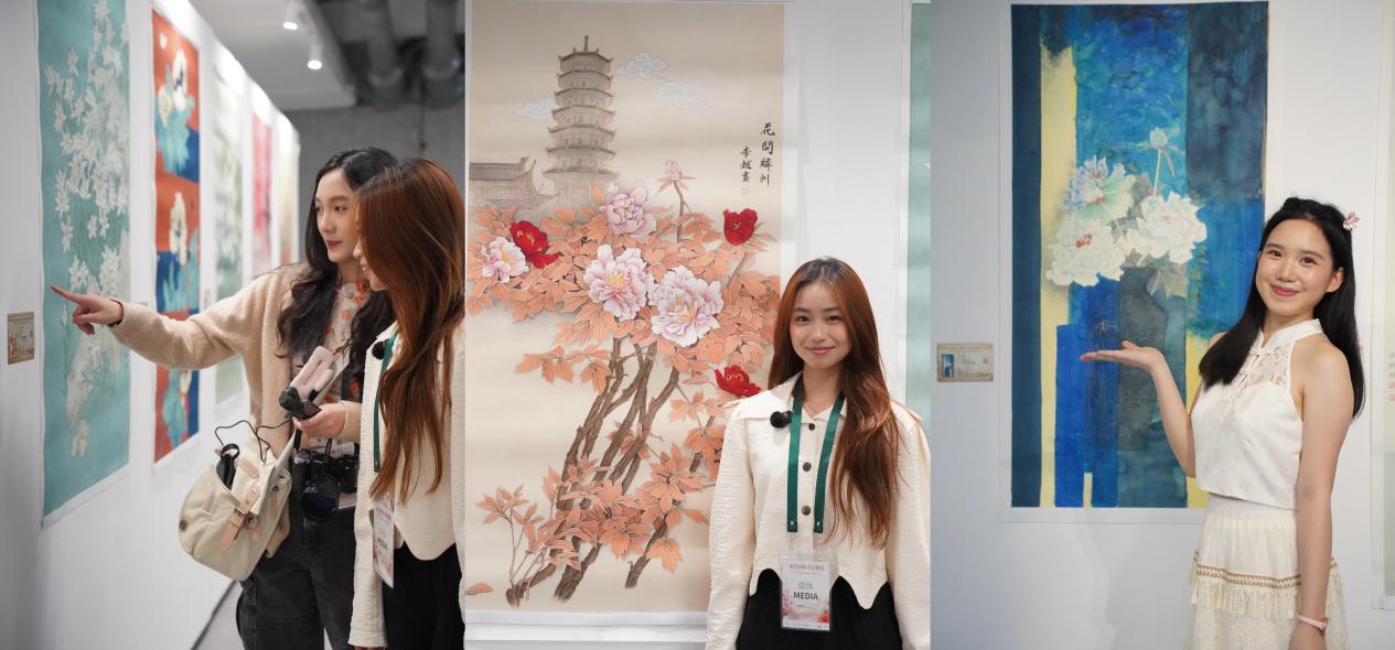 菏澤巨野工筆牡丹畫全球巡展吉隆坡溫情開展(图3)